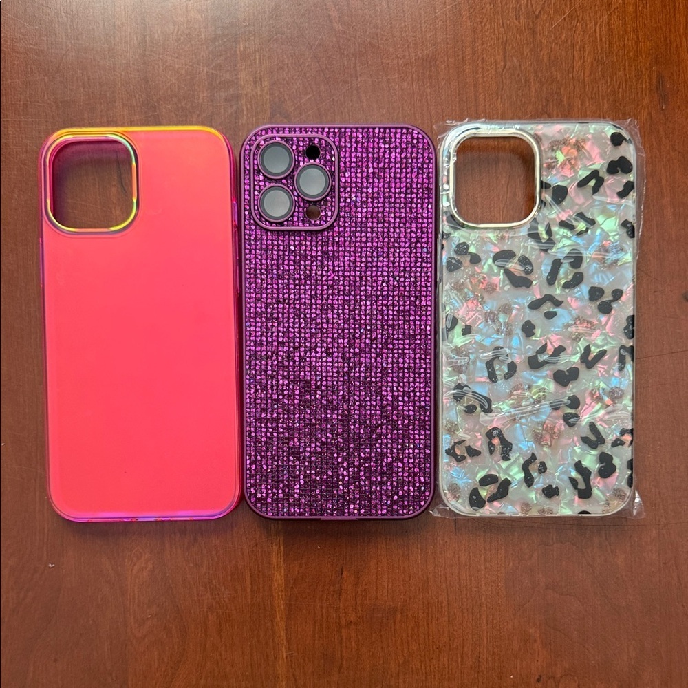 Set of 3 IPhone Cases - IPhone 12 Pro Max
